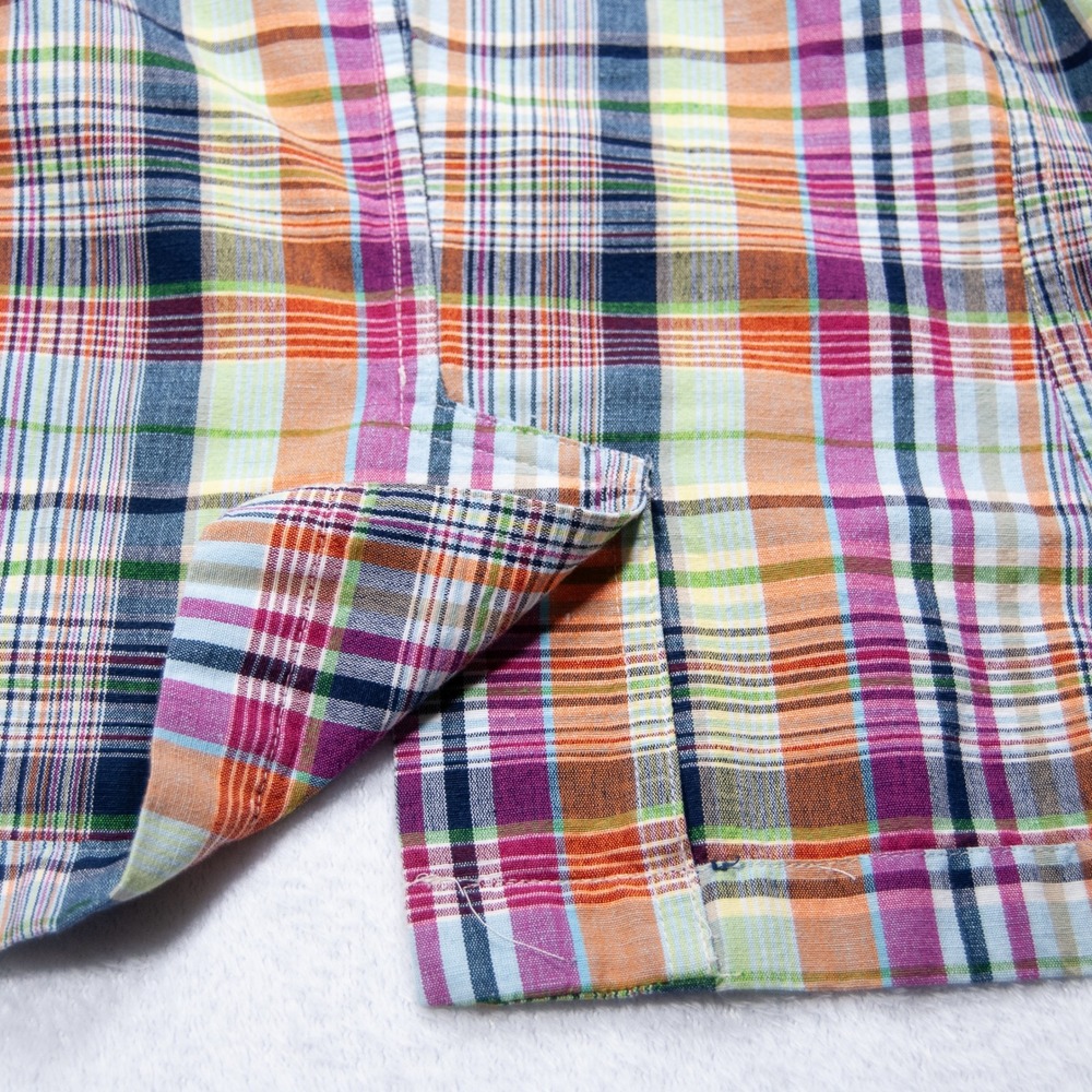 Talbots Plaid Blazer Jacket Women's Size 8 Multi‎ Color Single Breasted - Picture 9 of 11